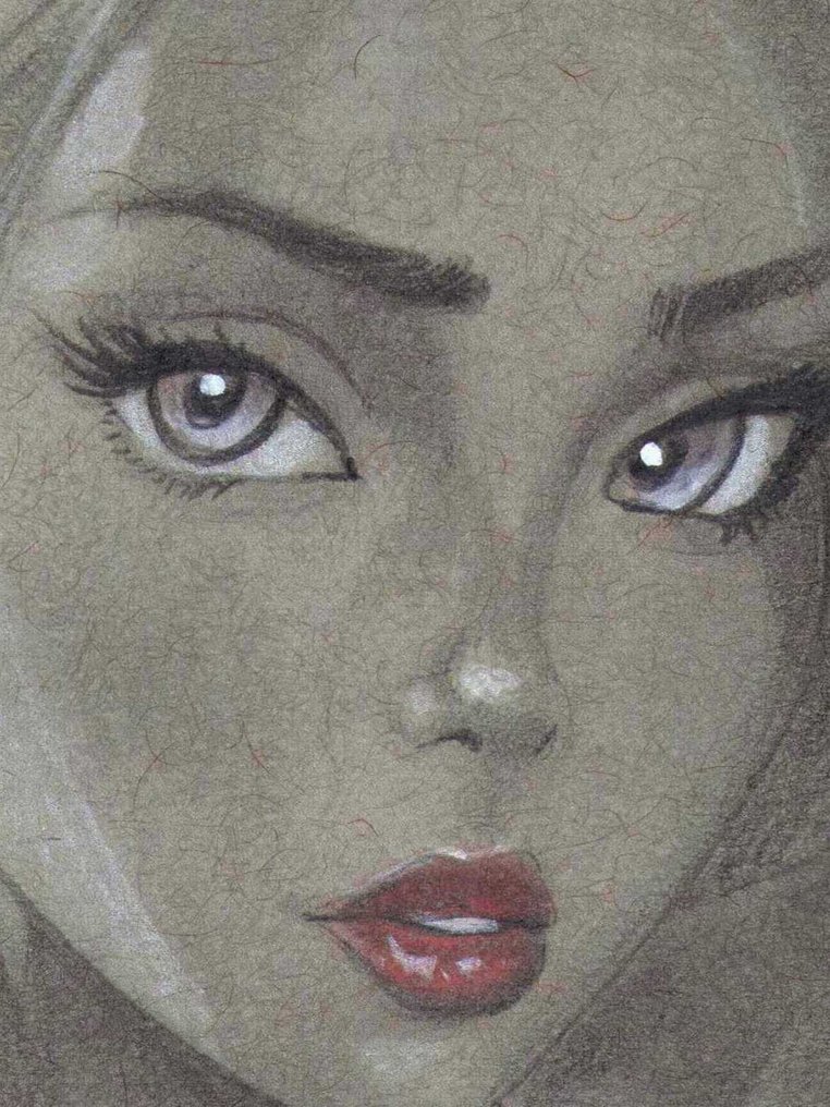 Edgar Wallace Original colour drawing - Les animes d'Edgar - 2023 #1.0