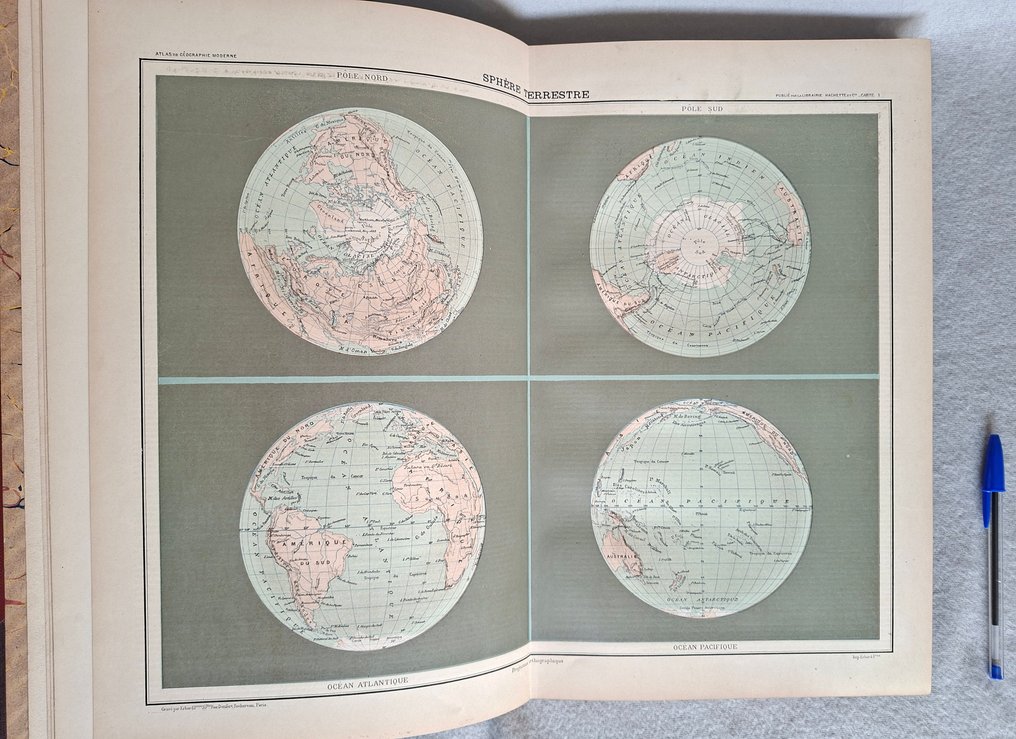 F. Schrader - Atlas de Géographie Moderne - 1901 #3.2