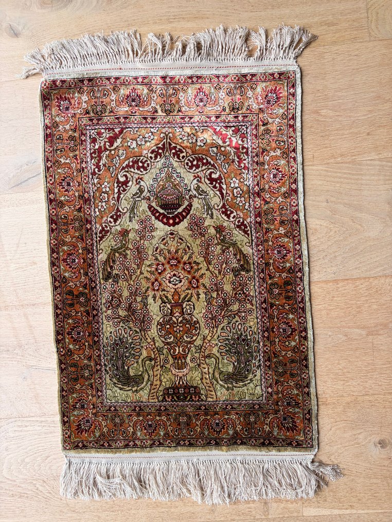 Hereke - Tappeto - 80 cm - 53 cm - 100% seta #1.0