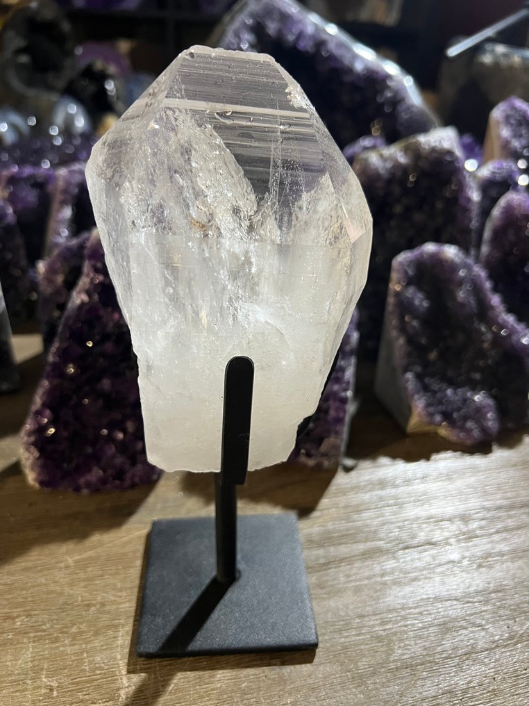 水晶 水晶点 - 高度: 21 cm - 宽度: 8 cm- 1.1 kg - (1) #1.0