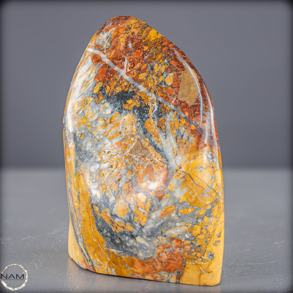 稀有的 Picture Jasper 来自印度尼西亚 地球的色彩盛宴- 1002.21 g #1.0