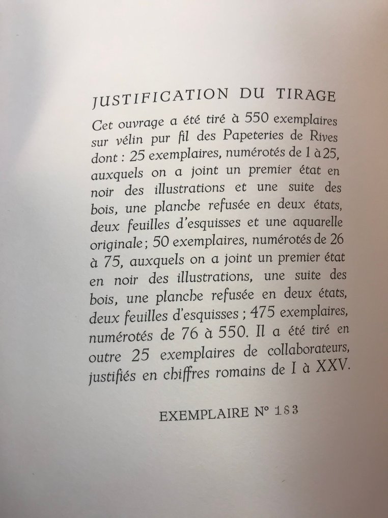 Paul Léautaud / André Dignimont - Amours [1/550 sur vélin ] - 1958 #4.3