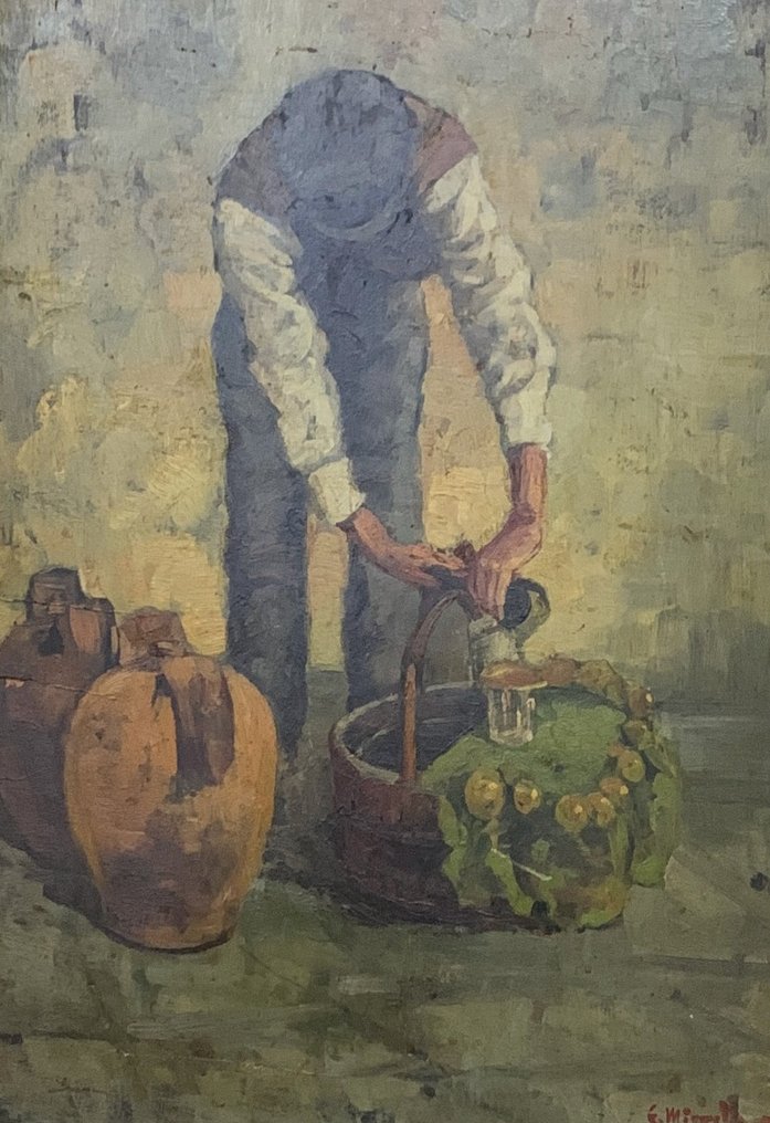 Ermogene Miraglia (1907-1964) - Il vinaio #2.1