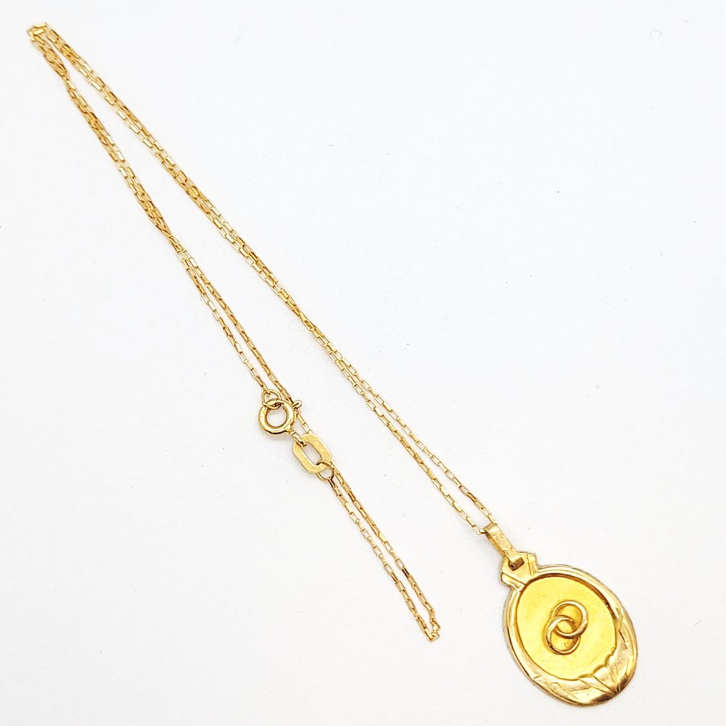 Collana con ciondolo - 18 carati Oro giallo #1.0