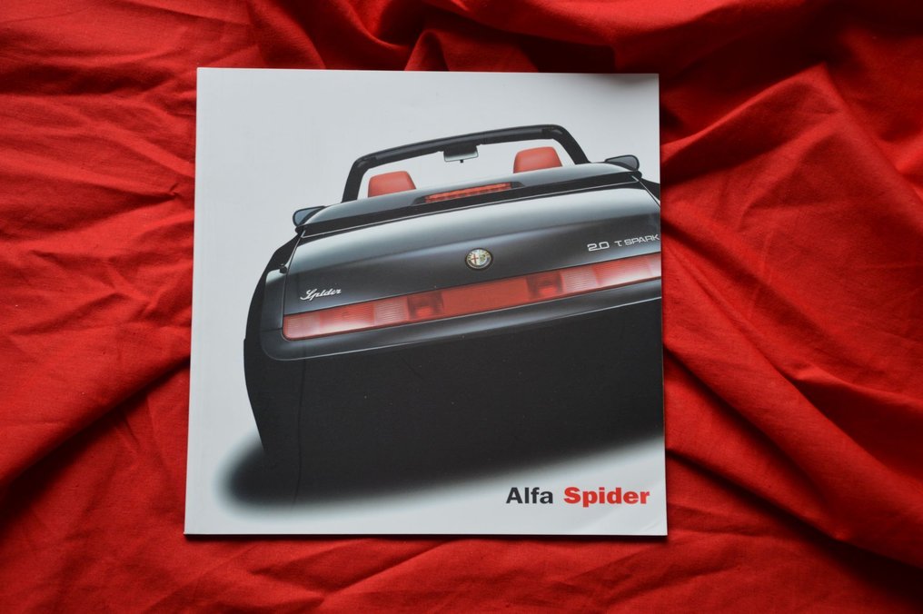 Brochure - Alfa Romeo - Alfa Romeo Spider 4C brochure catalogue prospekt folder #1.0