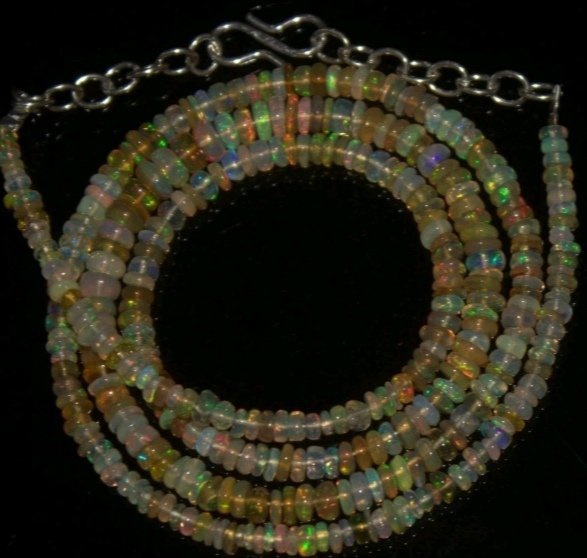 Οπάλιο Αλυσίδα AA Νόμιμο Φυσικό Ορυκτό- 10 g - (1) #1.0