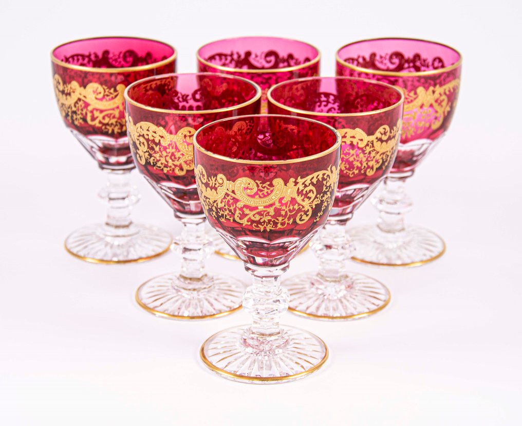 St. Louis - Gold Decor - 饮水玻璃杯 - 水晶 #1.0