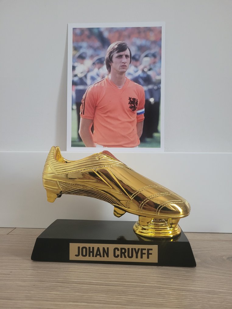 Johan Cruyff - Golden Boot Trophy + Photography #1.0