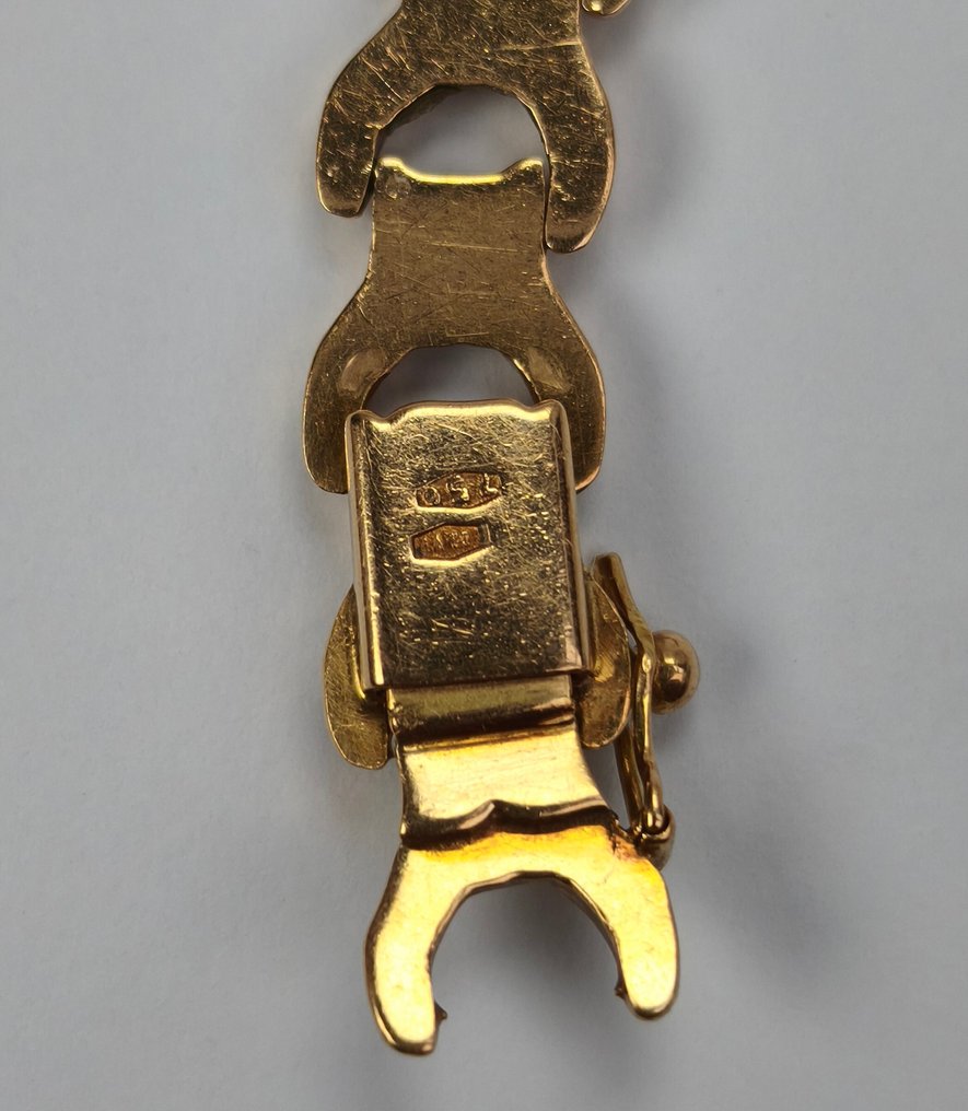 Rannekoru - 18 kt. Keltakulta - 18.00ct. tw. - Kultainen 18k-rannekoru #3.2