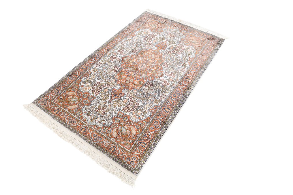 Κασμίρ Σίδε πολύ λεπτό - Χαλί - 148 cm - 92 cm #1.0