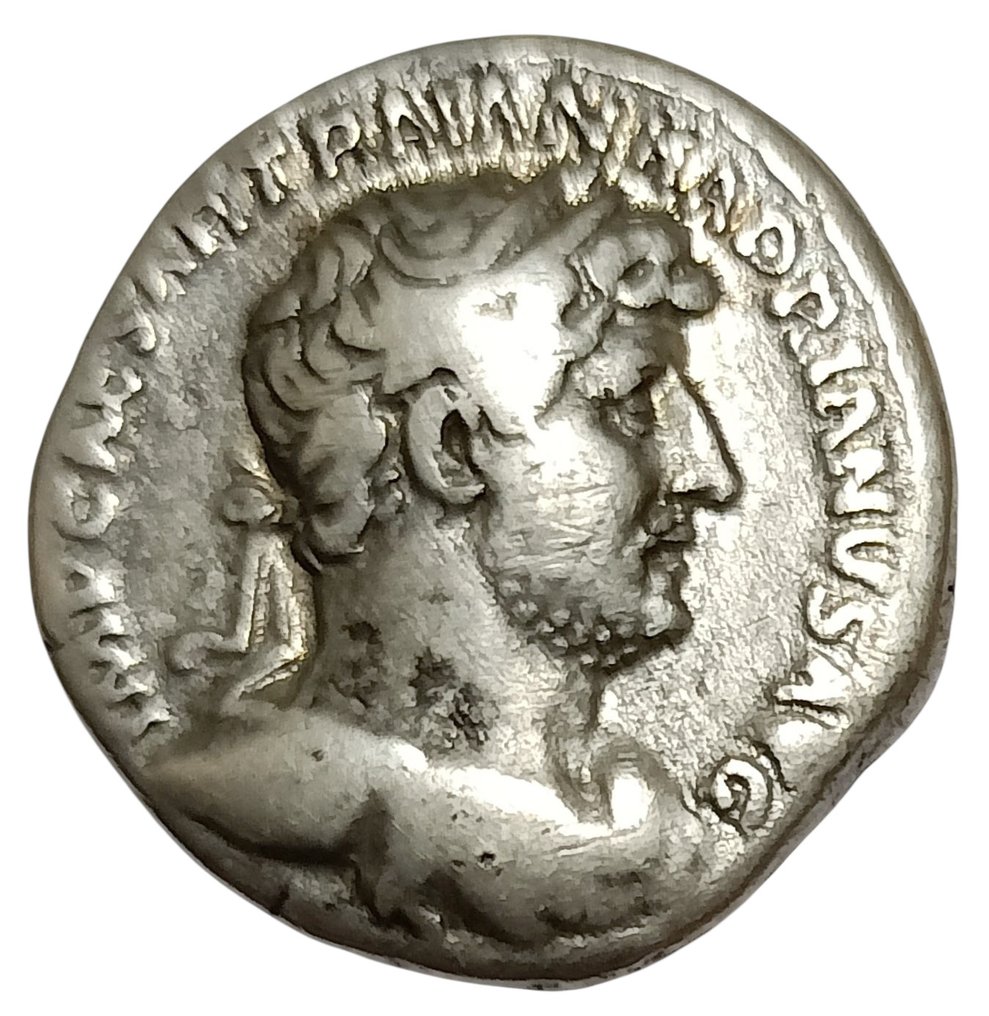 Império Romano. Adriano (117-138 d.C.). Denarius Rome - Oceanus #1.0