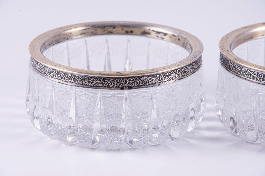 875 Hallmark - Ciotola - Argento, Cristallo #4.3