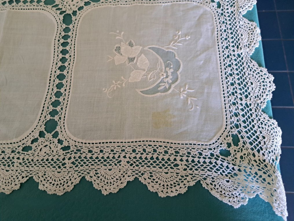 Toalha de mesa (13) - 260 cm - 170 cm - Toalha de linho puro #4.3