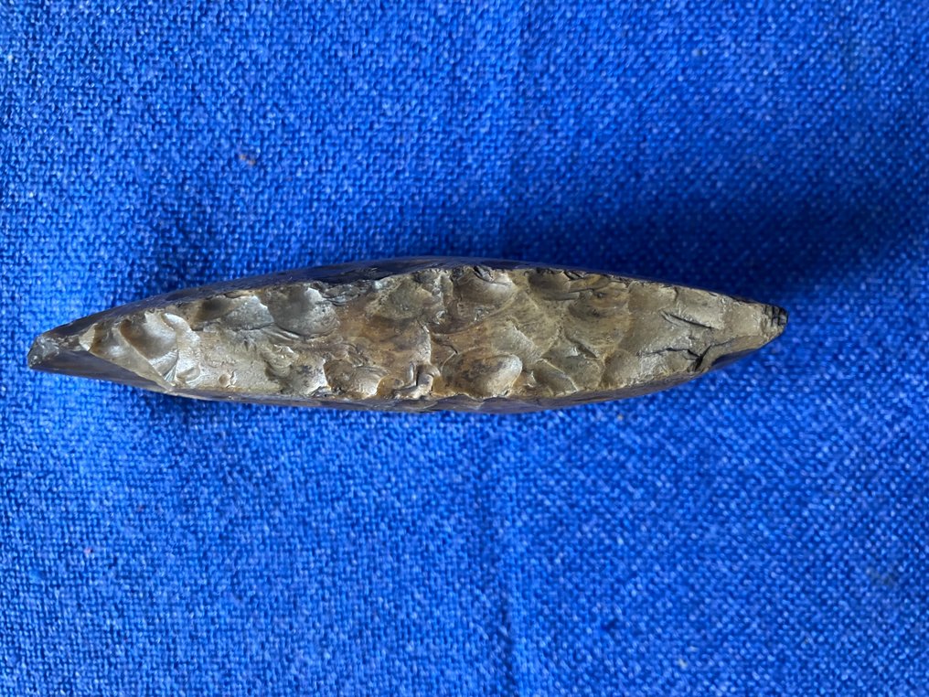 中石器时代/史前旧石器时代 燧石 考古学，燧石 - 矩形斧 - 2 cm #2.1