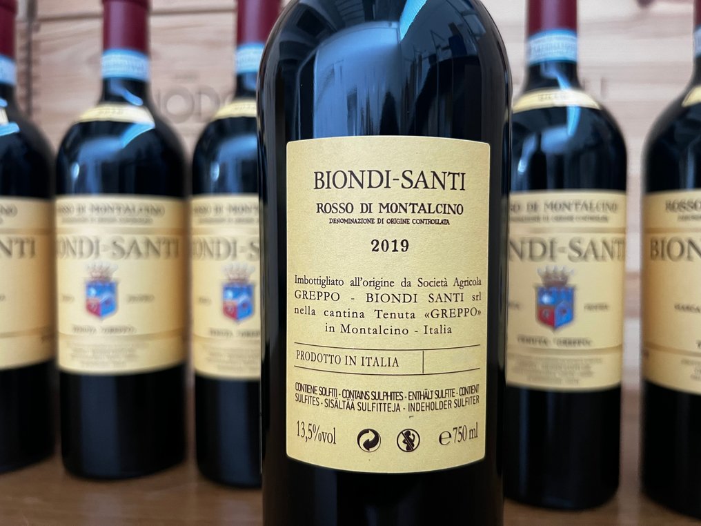 2019 Biondi Santi Rosso di Montalcino - Τοσκάνη - 6 Bottles (0.75L) #2.1