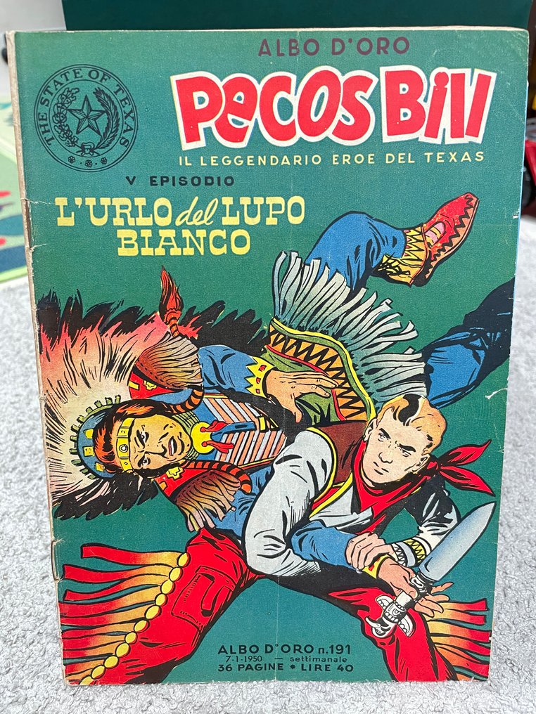Albo d'Oro - Pecos Bill prima serie - 37 Comic - Eerste druk - 1949/1951 #4.3