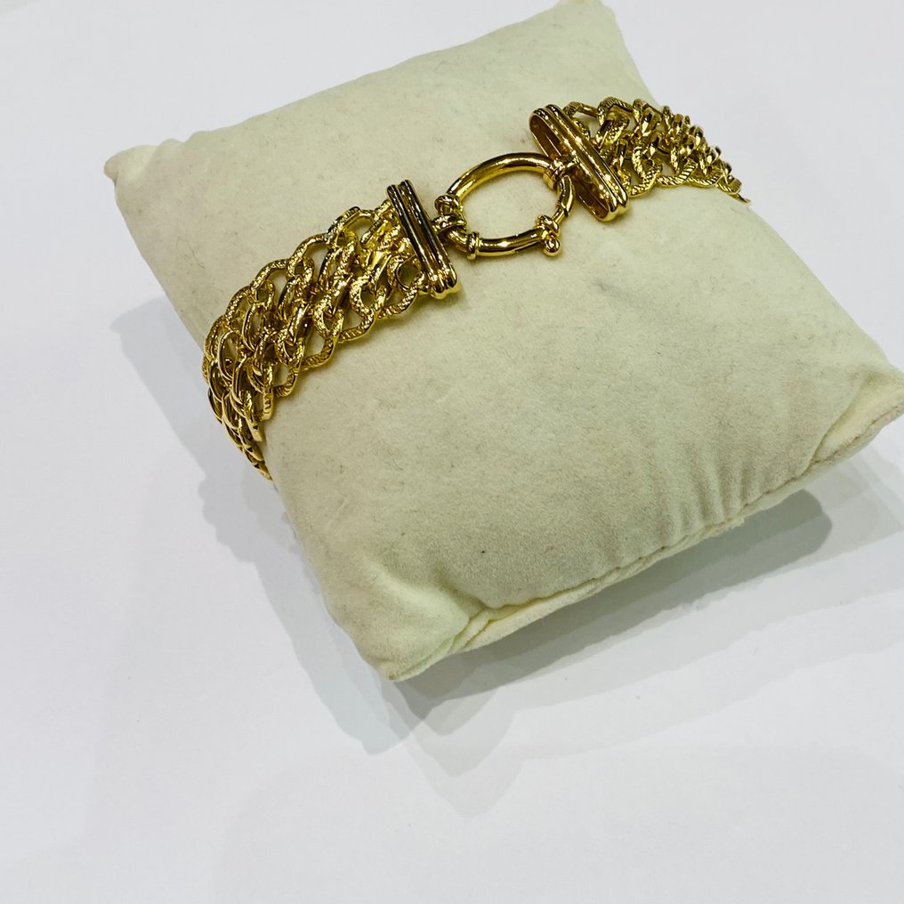 Rannekoru - 18 kt. Keltakulta - Kultainen rannekoru 18 kt #4.3