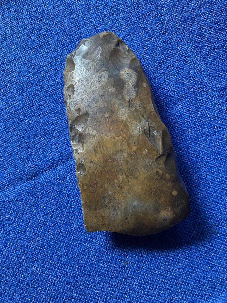 中石器时代/史前旧石器时代 燧石 考古学，燧石 - 矩形斧 - 2 cm #1.0