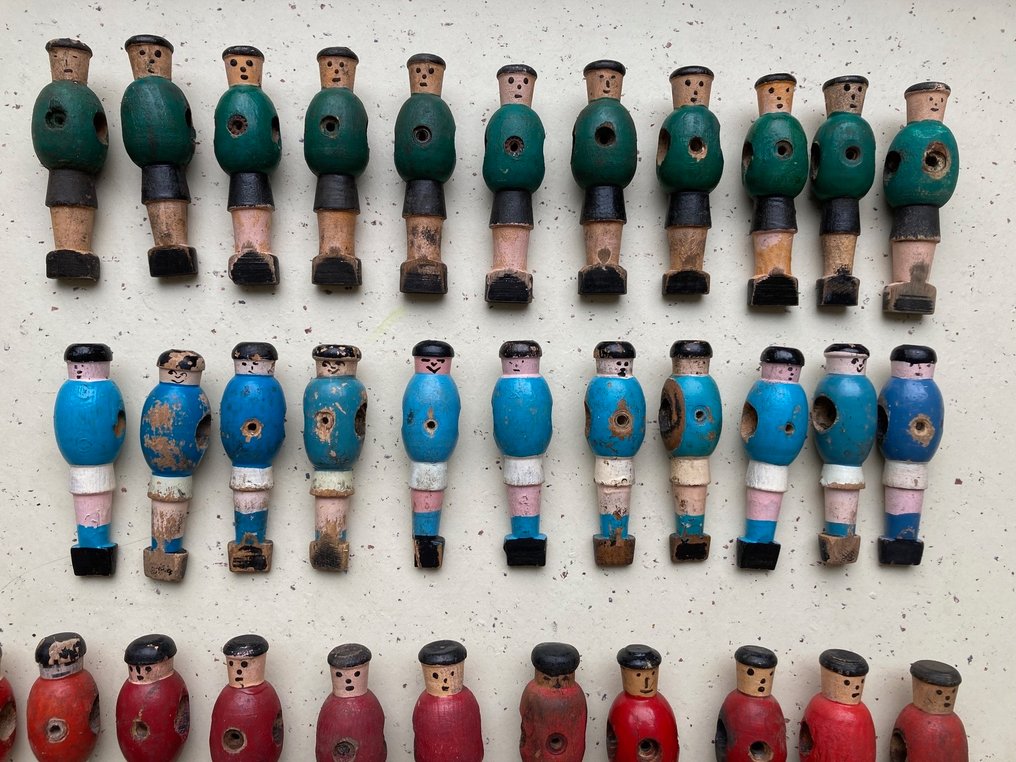 Unknown Maufacturer - Figure - Voetbaltafel poppetjes  (66) - Wood #2.1