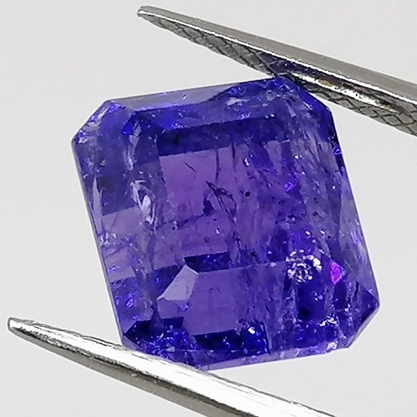 Μπλε, Βιολετί Τανζανίτης  - 6.76 ct - Instituto Gemólogico Español (IGE) #3.2