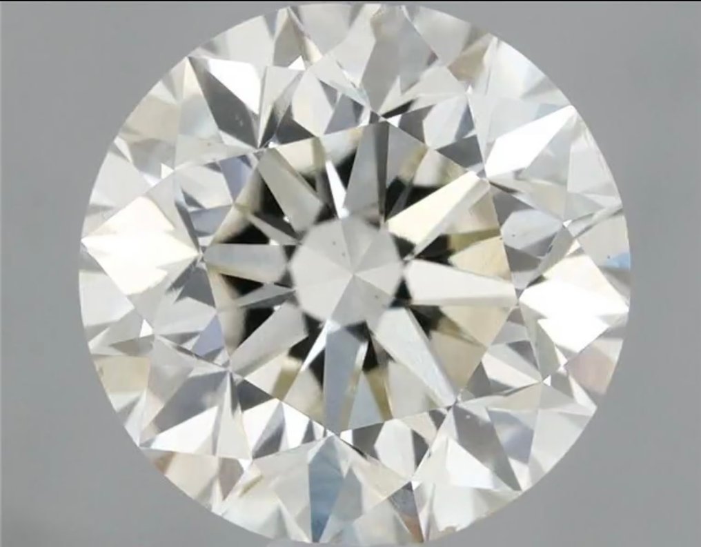 没有保留价 - 1 pcs 钻石  (天然)  - 0.33 ct - 圆形 - J - VVS2 极轻微内含二级 - 国际宝石研究院（IGI） - *EX EX EX* #1.0