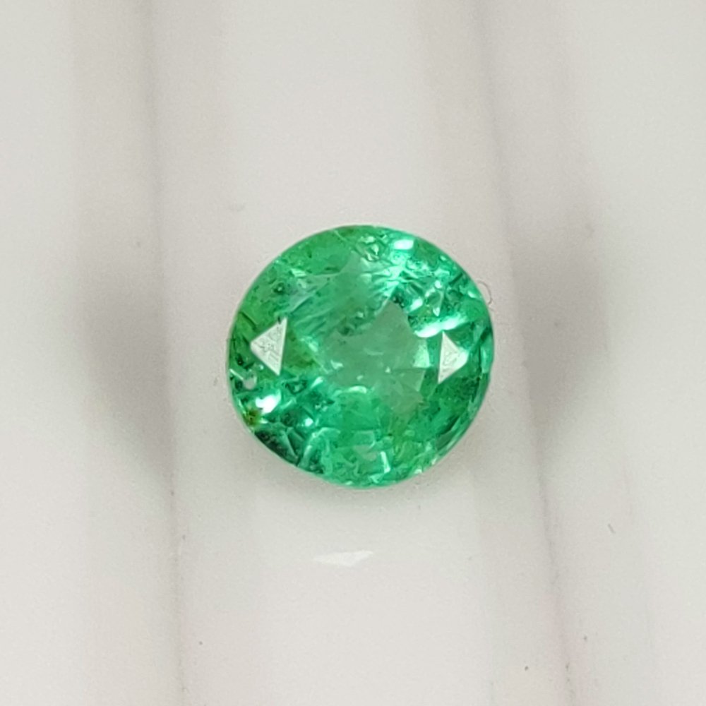 1 pcs Groen Smaragd - 1.44 ct - International Gemological Institute (IGI) - Minder ! #3.2