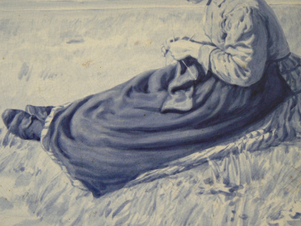 Tile - De Porceleyne Fles, Delft - 1889 - Decorative Tile #3.2