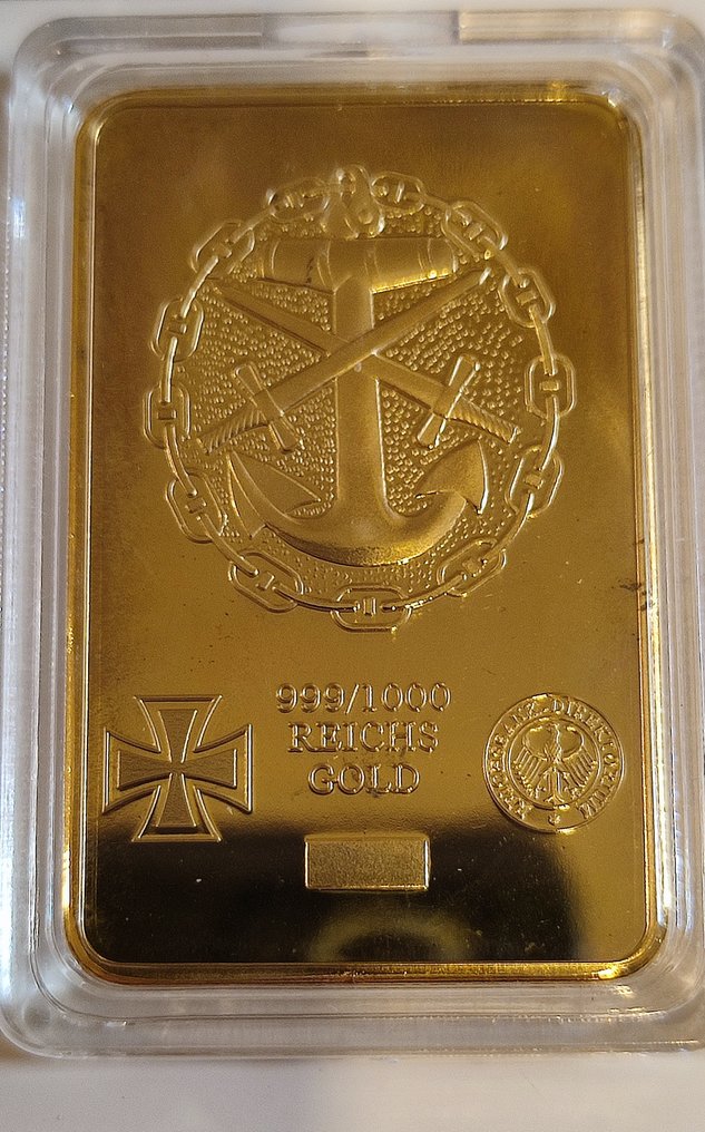 Maritime Object  (3) - Gold plated- Gold plated Lingots #2.1