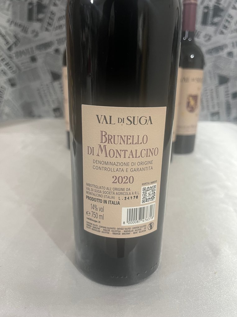 2020 Val di Suga - Μπρουνέλο ντι Μονταλσίνο DOCG - 6 Bottles (0.75L) #4.3