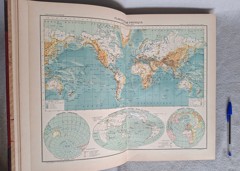F. Schrader - Atlas de Géographie Moderne - 1901 #2.1