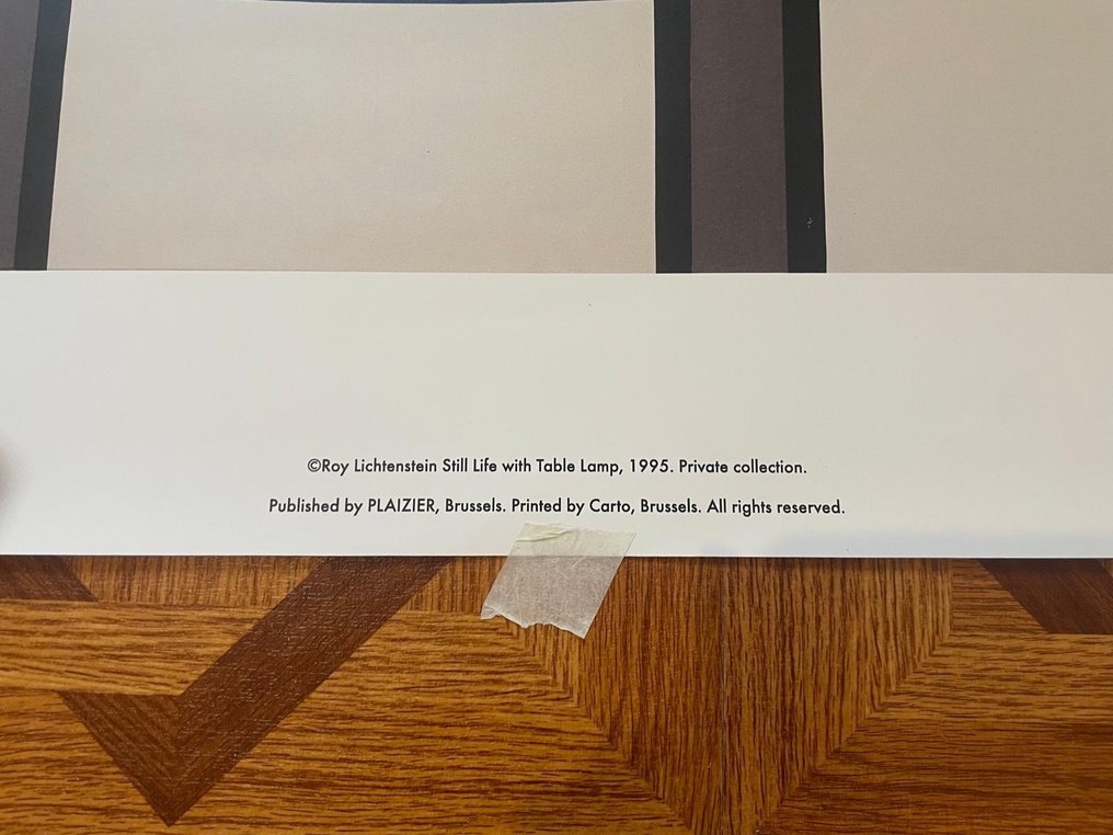 Roy Lichtenstein (1923-1997) - Still Life with Table Lamp #2.1