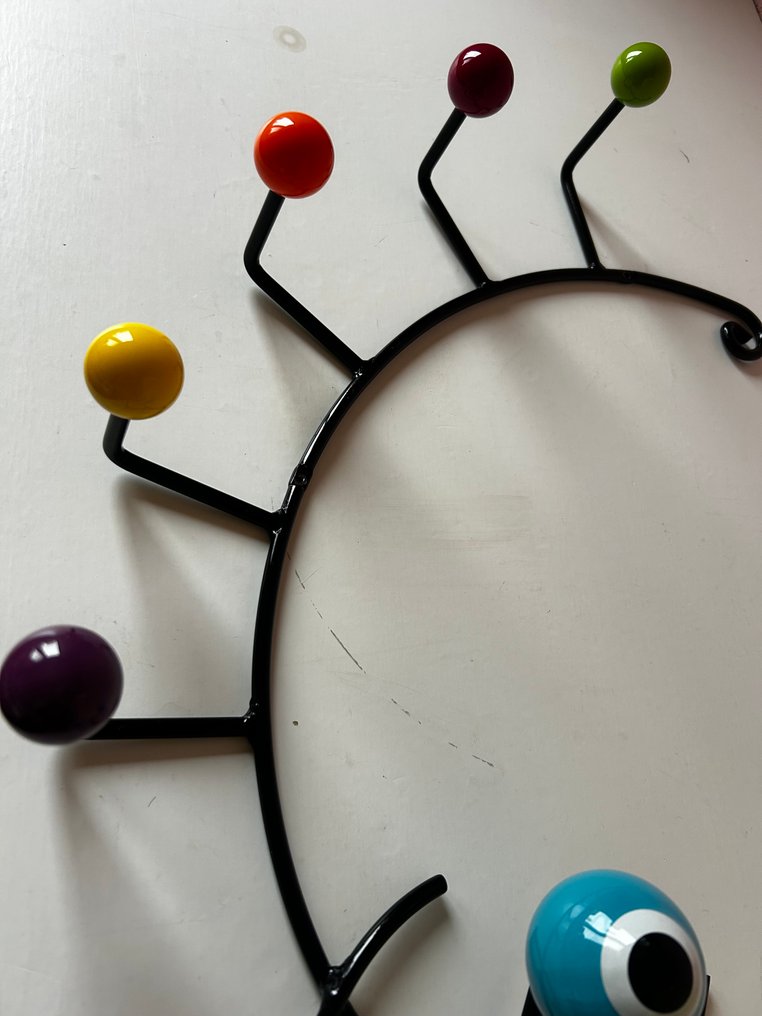 衣帽架 - 金屬 - 复古的 Memphis 1990 年代 #2.1