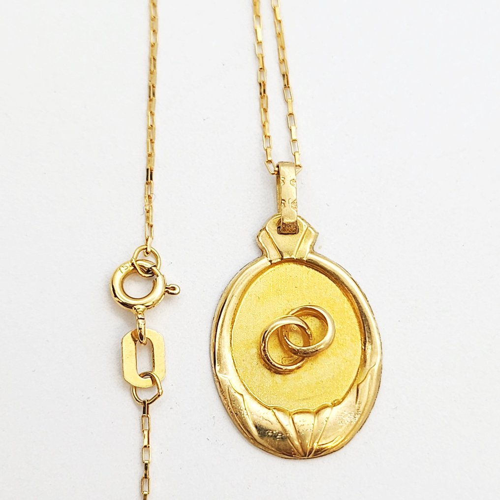 Collana con ciondolo - 18 carati Oro giallo #2.1
