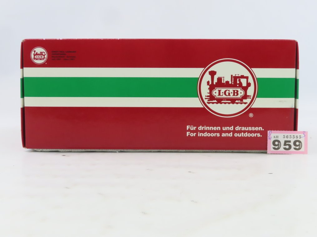 LGB G - 23500 - 蒸汽机车 (1) - 有轨电车蒸汽机车 Henschel & Sohn BR 99 数字化 - DR (DDR) #2.1