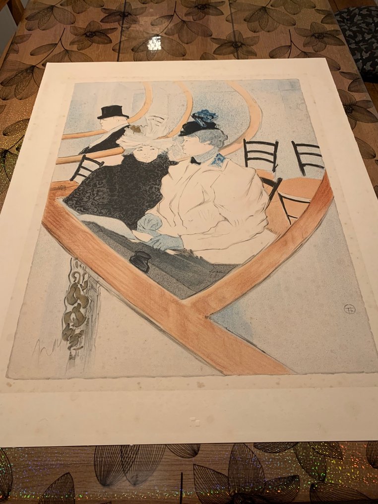 Henri de Toulouse Lautrec - Nouvelles Images S.A. - La grande loge - 1990s #1.0