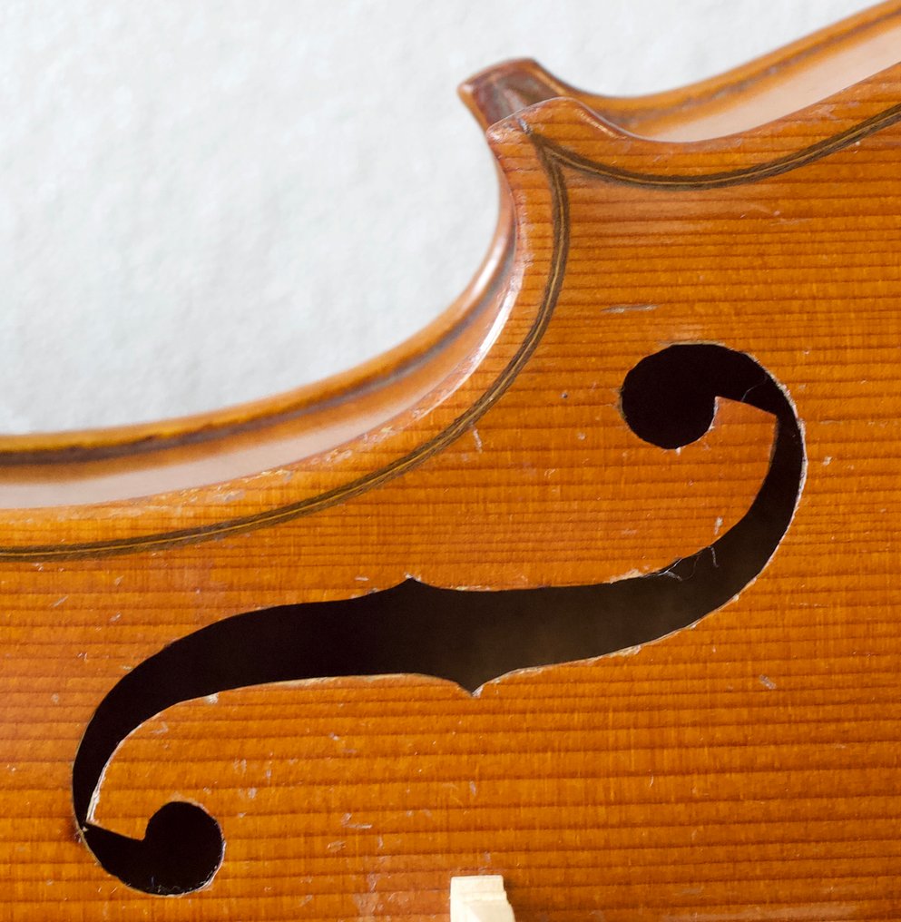 Labeled David Tecchler 4/4 -  - Hegedű - Olaszország - 1720 #4.3