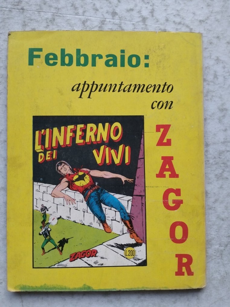 Zagor Zenith Gigante n.70 - Territorio Indiano - 1 Comic - EO - 1967 #3.2