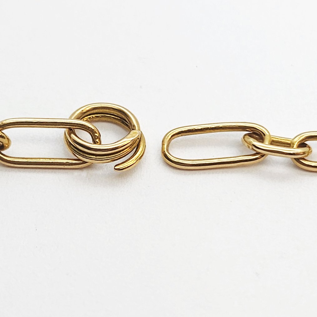 Necklace with pendant - 18 kt. Yellow gold - 14.00ct. tw. Quartz #4.3