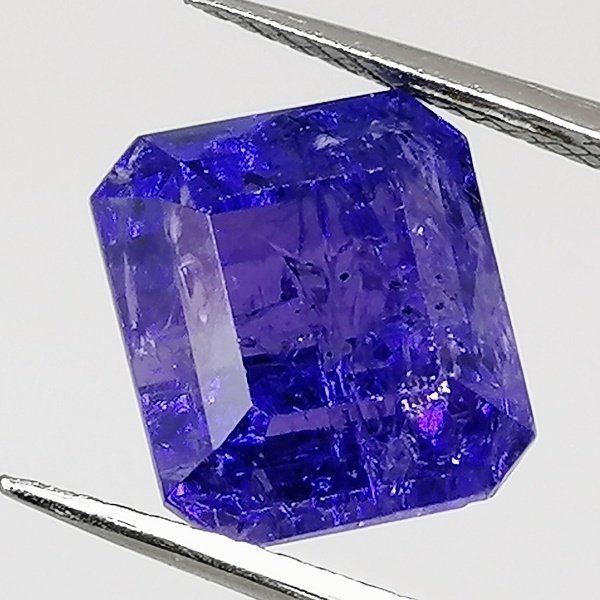 Μπλε, Βιολετί Τανζανίτης  - 6.76 ct - Instituto Gemólogico Español (IGE) #2.1