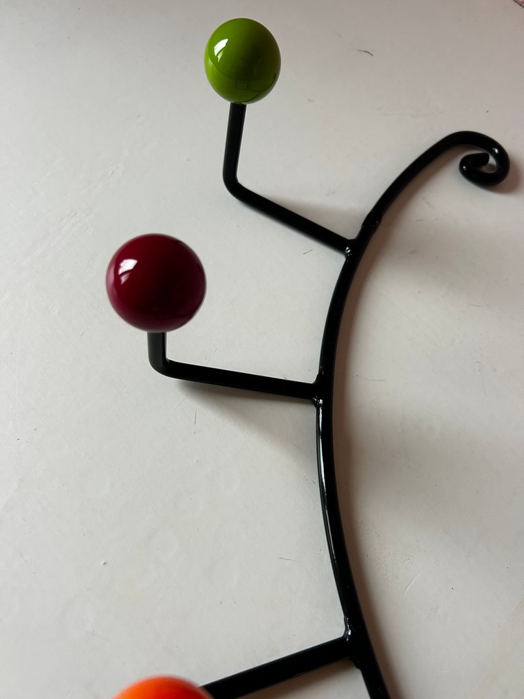 衣帽架 - 金屬 - 复古的 Memphis 1990 年代 #3.2