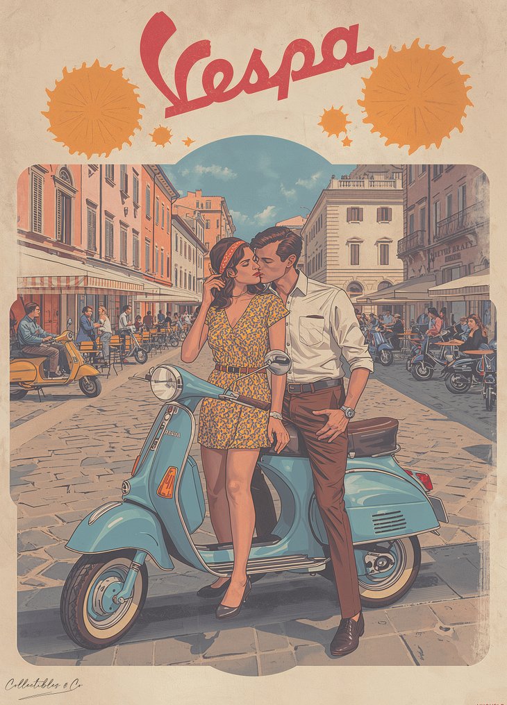 Collectibles & Co. - Vespa Classics - “Vespa Lovers” by Collectibles & Co (1/5) #1.0