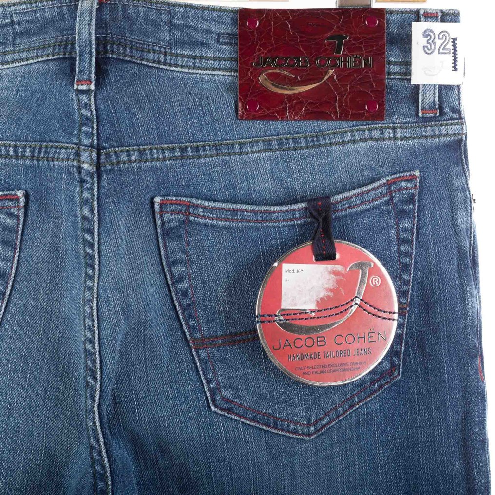 32 - Jacob Cohen (Crocodile Patch) - NO RESERVE - J688 C COMF - Jeans - Nyt med labels #1.0