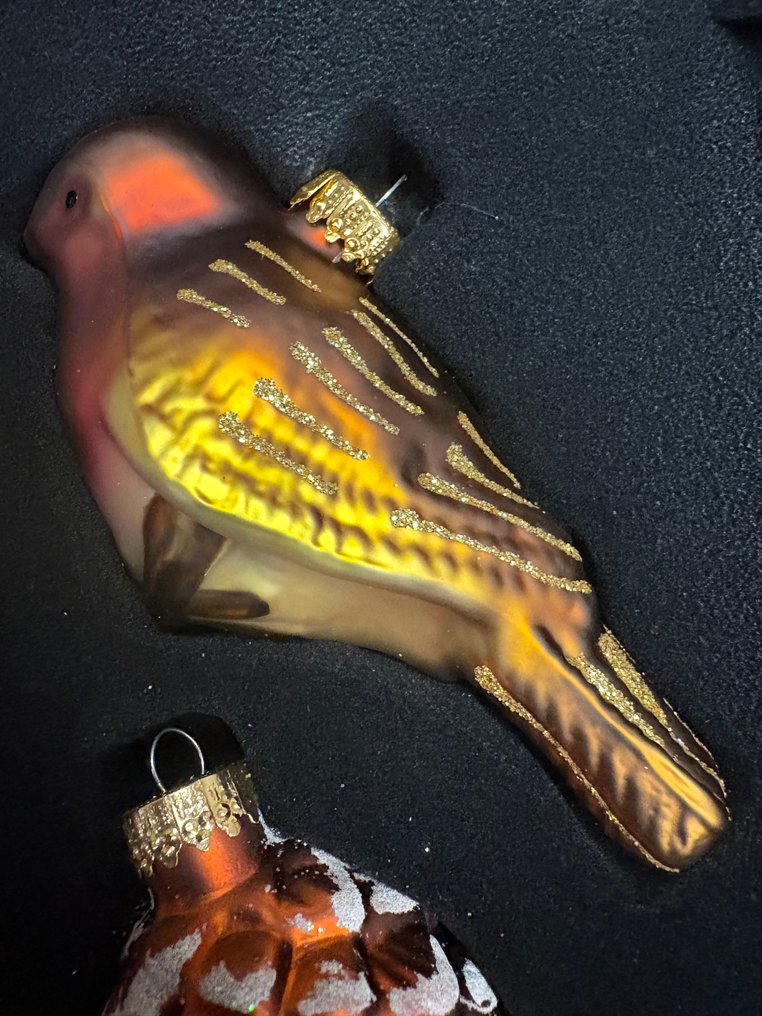 Krebs: Het Herfstset, kerstornamenten, handgemaakt - Χριστουγεννιάτικο στολίδι Krebs (9) - Γυαλί #2.1