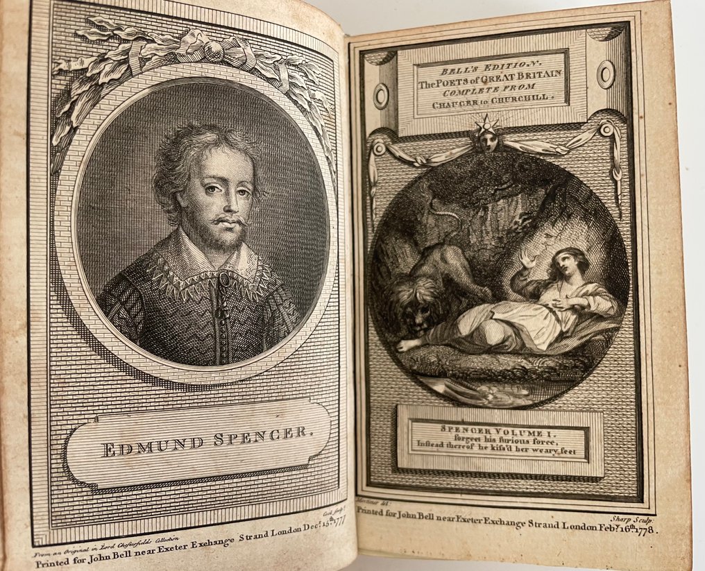 Edmund Spenser - Poetical Works - 1778 #1.0