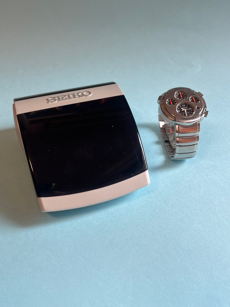 Seiko - Kinetic Chronograph SLQ001 9T82 - Men - 2001 #1.0