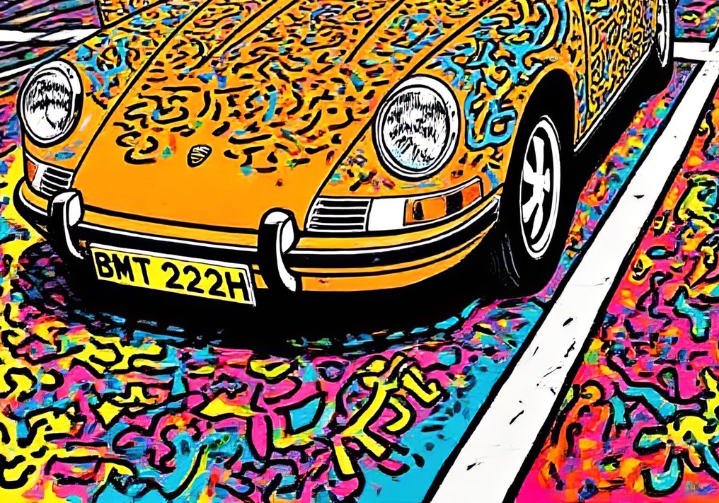 Jacob Hitt - does Porsche 911 w/COA  XXL #2.1