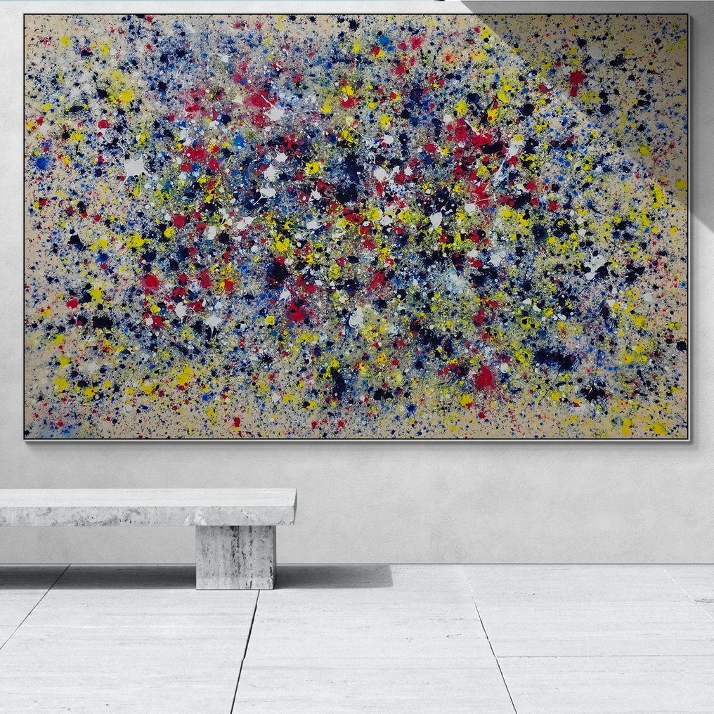 Arvydas Gaiciunas (Retne) - Do N-11 – Abstract Expressionist Painting #3.2