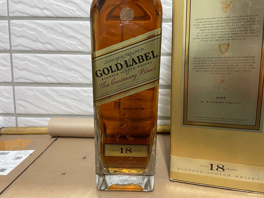 Johnnie Walker 18 years old Gold Label - Centenary Blend  - 750ml #2.1