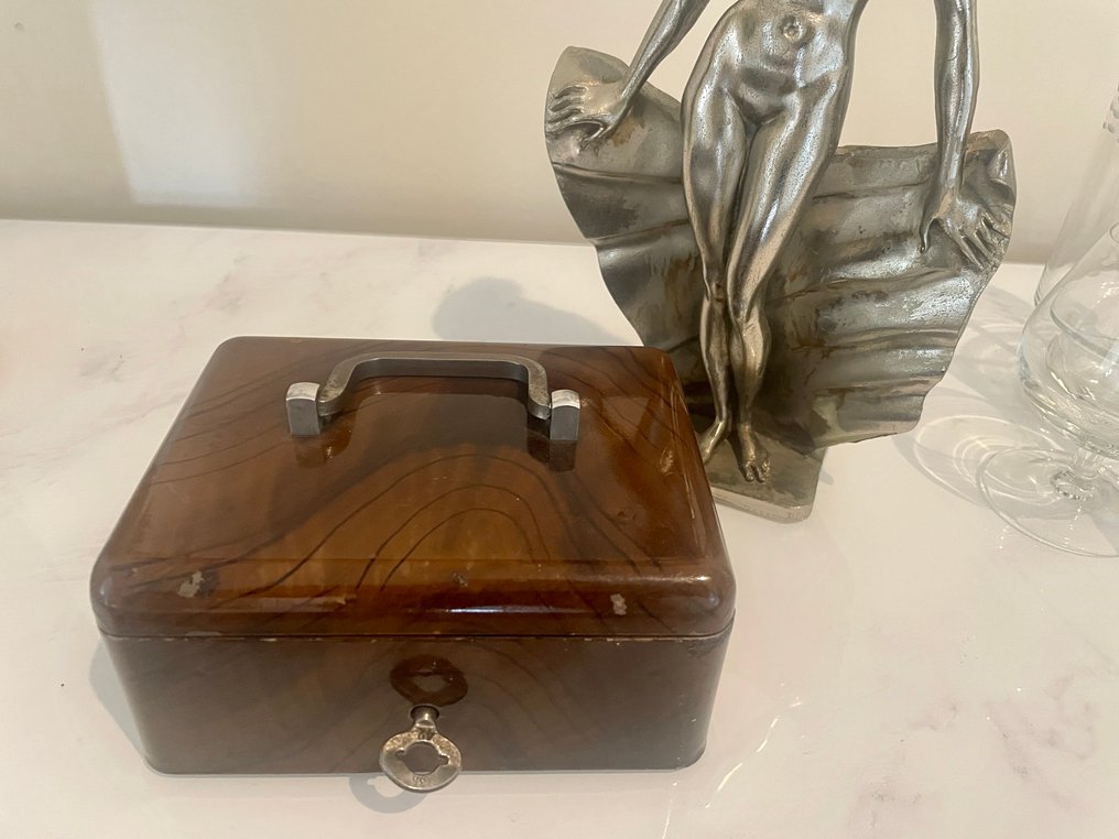 Pengeskap - Metall - Vintage pengeskrin #1.0