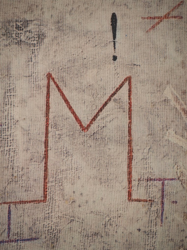 Paul Klee (1879-1940) - Jardin surréaliste et deux oiseaux rouges #4.3